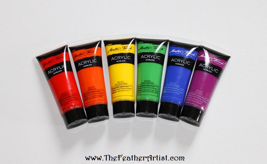 REVIEW: Master's Touch Fine Art Studio Acrylic Paint – The Feather Artist